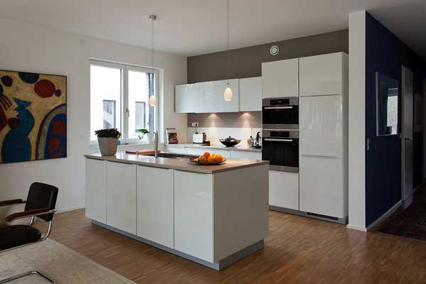 Neubau einer Villa in Kiel - Küche